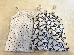 プチバトー　肌着　4ans 104cm キャミソール