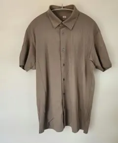UNIQLO カーキベージュ ポロシャツ Lサイズ
