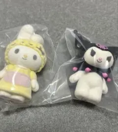 【新品2体】マイメロディ ガチャ　フロッキー　フィギュア　クロミ　お母さん