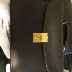 SOMES SADDLE ビジネスバッグ レザー ブラックのサムネイル