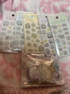 【新品・正規品】ちいかわベビー　シール　コンプリートセット（ショッパー付き）