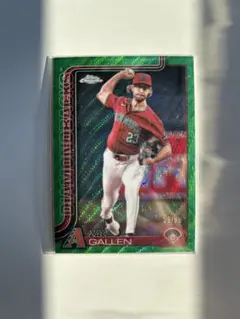 Zac Gallen Topps Chrome グリーンパラ 38/99シリ