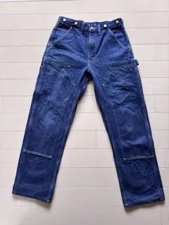 90s USA製 Carhartt ダブルニー デニム w36 l30 - メルカリ