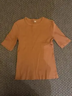 UNIQLO サマーニット ブラウン