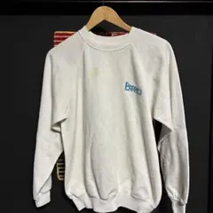 80s Hanes ラグランスウェット　L USA製　サーフ系　シミ有り