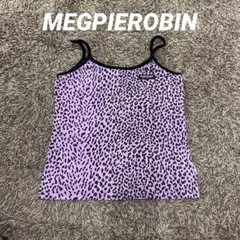 MAGPIE ROBIN キャミソール レオパード柄 パープルのサムネイル