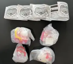 ハローキティ　かわいいおもちゃミニチュアチャーム　　コンプリート