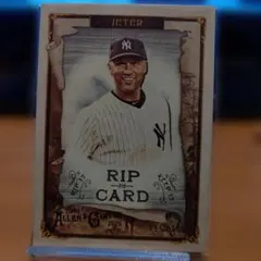 topps Allen & ginter ジーター 199シリ RIP 開封品