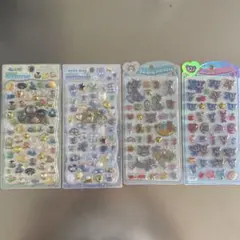 うるちゅる　ジュエルドロップシール　4枚セット