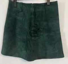 未使用　ZARA レザーミニスカート S