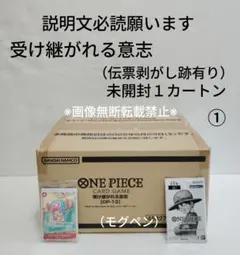 受け継がれる意志　カートン　①