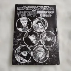 呪術廻戦 特製缶バッジ 6種セット ジャンプGIGA
