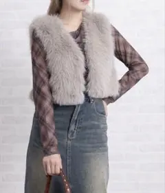 ショート ファーコート