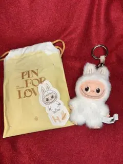 【正規品】ラブブ　イニシャル　【H】PIN FOR LOVE ぬいぐるみ