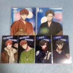 ヒプノシスマイク ヒプマイ 浴衣ブロマイドクリアカード銃兎理鶯ヒプムビ