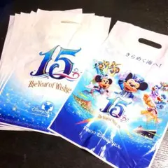 【新品非売品】DISNEY 東京ディズニーシー 15周年記念袋 5枚セット