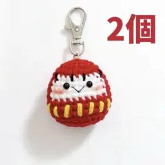バドミントンシャトル＆だるまお守り ハンドメイド フェルト - メルカリ