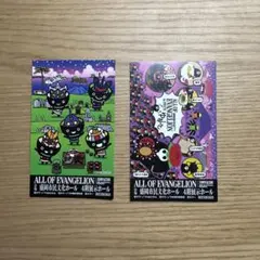 エヴァンゲリオン 30周年記念展 ステッカー 2枚セット　盛岡限定