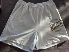 ZUMBA ライトブルー ショートパンツ　S