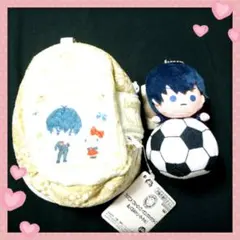 ブルーロック　潔世一 サンリオコラボ　キャリーポーチ＋マスコットぬいぐるみ