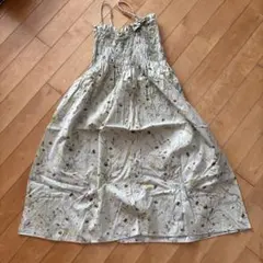 フローラルプリント キャミワンピース 40