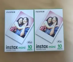 【2個セット】FUJIFILM instax mini 10枚入り2個