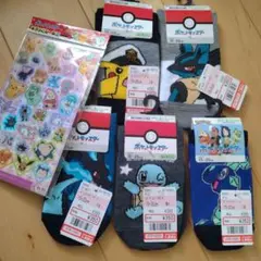 ポケモン靴下５足セット15〜20cmおまけ付