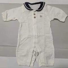 新品 赤ちゃん本舗 セーラーカラー ロンパース 70cm 男女兼用