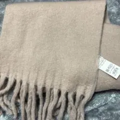 INGNI ピンクベージュ のフリンジマフラー 新品タグ付き