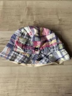 【ダブルビー】ミキハウス 帽子 リバーシブル バケットハット 48㎝