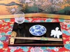 古伊万里 染付 吉祥紋に山村の図 六角豆皿 AS-DBe - メルカリ
