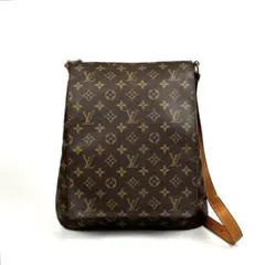 美品】ルイヴィトン M51256 ミュゼット モノグラム LV ブラウン - メルカリ