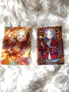 倉本千奈 アイドルマスター カード 2枚セット クリアカード