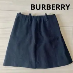 BURBERRY BLUE LABEL バーバリー ミニスカート ブラック