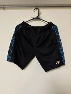 ヨネックス バドミントン パンツ 黒/青