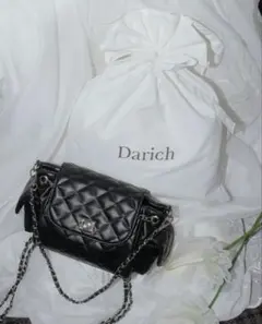 Darich 福岡3周年ノベルティ DDロゴダブルポケット2Wayミニバッグ