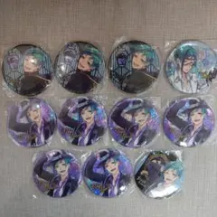 ツイステッドワンダーランド　フロイド・リーチ　缶バッジ　12枚セット