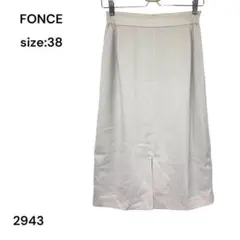 フォンセ　FONCE スカート　ロング　スリット　38 ウエストゴム　おしゃれのサムネイル