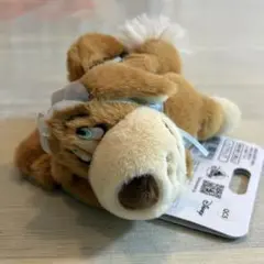 未使用✩ディズニーストア　ピーターパン　ナナ　だきつき　ぬいぐるみヘアクリップ