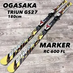 OGASAKA TRIUN SL 165cm スキー板 Marker 16 OGASAKA TRIUN SL 165cm スキー板 Marker 16 - メルカリ