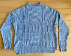 element of SIMPLE LIFE ニットセーター 長袖 グレー