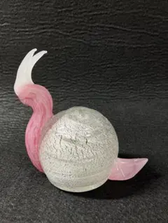 Marcolin Art Crystal マルコリン クリスタル 花瓶 白鳥 - メルカリ