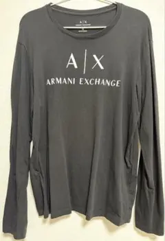 ARMANI EXCHANGE A|X 長袖Tシャツ ブラック M