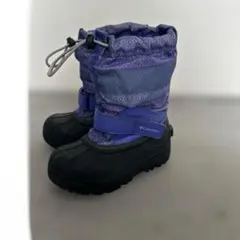 Columbia キッズブーツ紫色 US1217センチスノーブーツ長靴コロンビア