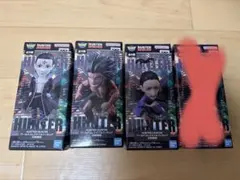HUNTER×HUNTER ワールドコレクタブルフィギュア 幻影旅団　3個セット