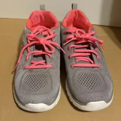 Skechers スケッチャーズ　スニーカー レディース　グレー　25㎝