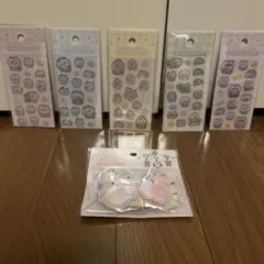 ちいかわ ミニミニぷっくりシール&おしりもっちりフレークシール 計6シート