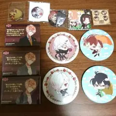 DIABOLIK LOVERS フェス スクエア 缶バッジ 逆巻シュウ 他セット