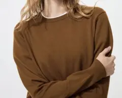 UNIQLO メリノクルーネックセーター