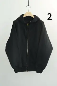 COMOLI 26SS コットン裏毛 ジップパーカ 2 D01-05001のサムネイル